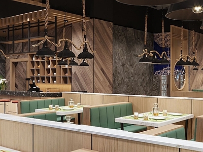 新中式烧烤店
