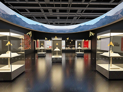 现代博物馆展厅