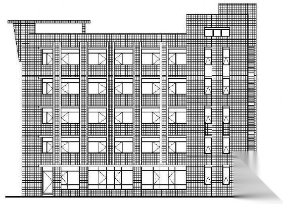 某县五层办公楼建筑设计方案