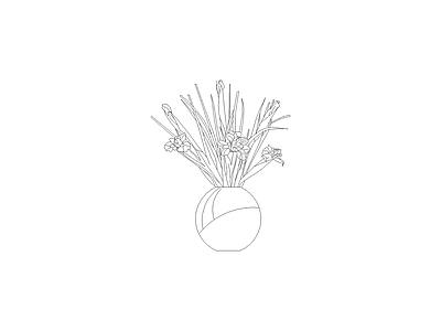 种绿植盆栽图块 植物