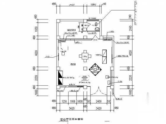 [四川]电信某营业厅装修图