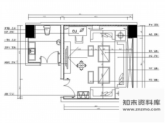 施工图北京奢华欧式KTV包厢室内设计装修图