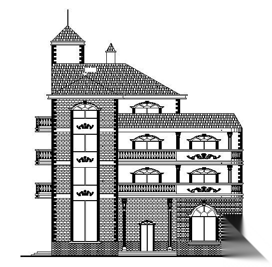 独立住宅建筑施工图