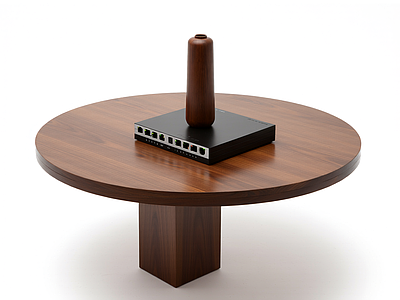 圆形茶几组合装饰