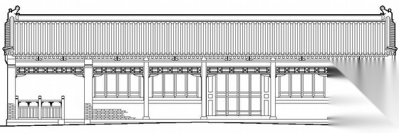 某一层古建建筑扩初图
