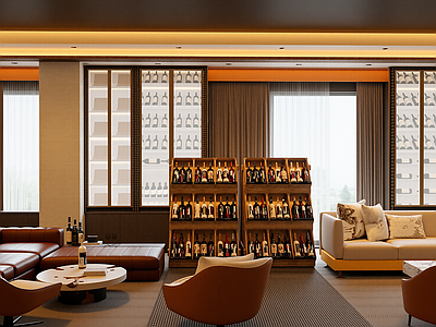 美式烟酒店