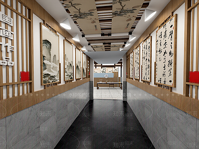 现代艺术展厅