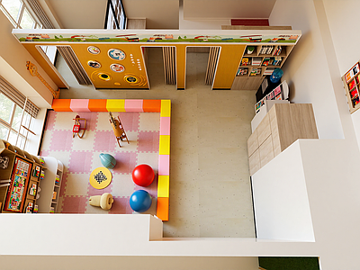 现代儿童活动空间