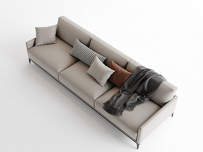 现代灰色沙发
