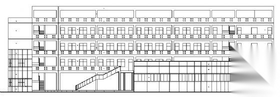 某小学区建筑群建筑施工图