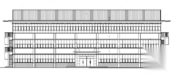 活动中心建筑施工图