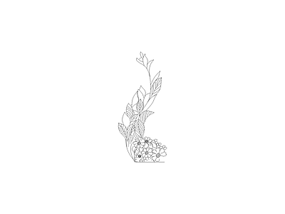 种绿植盆栽图块 植物