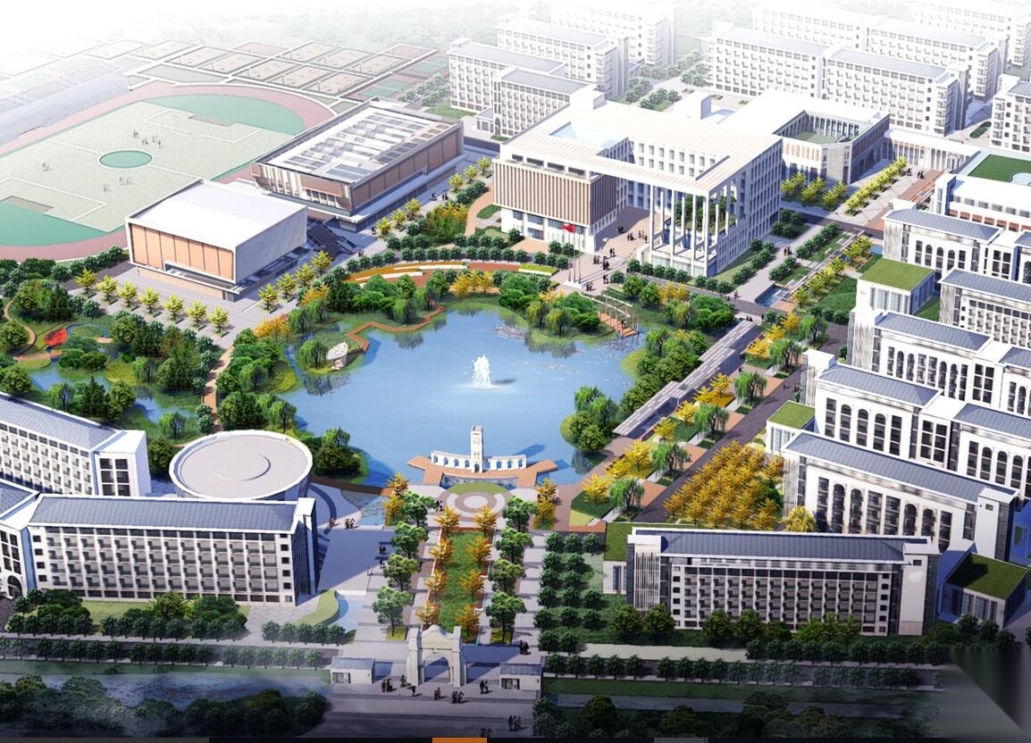[江苏]无锡高等师范学校校园景观规划设计文本2017年（J... 校园景观