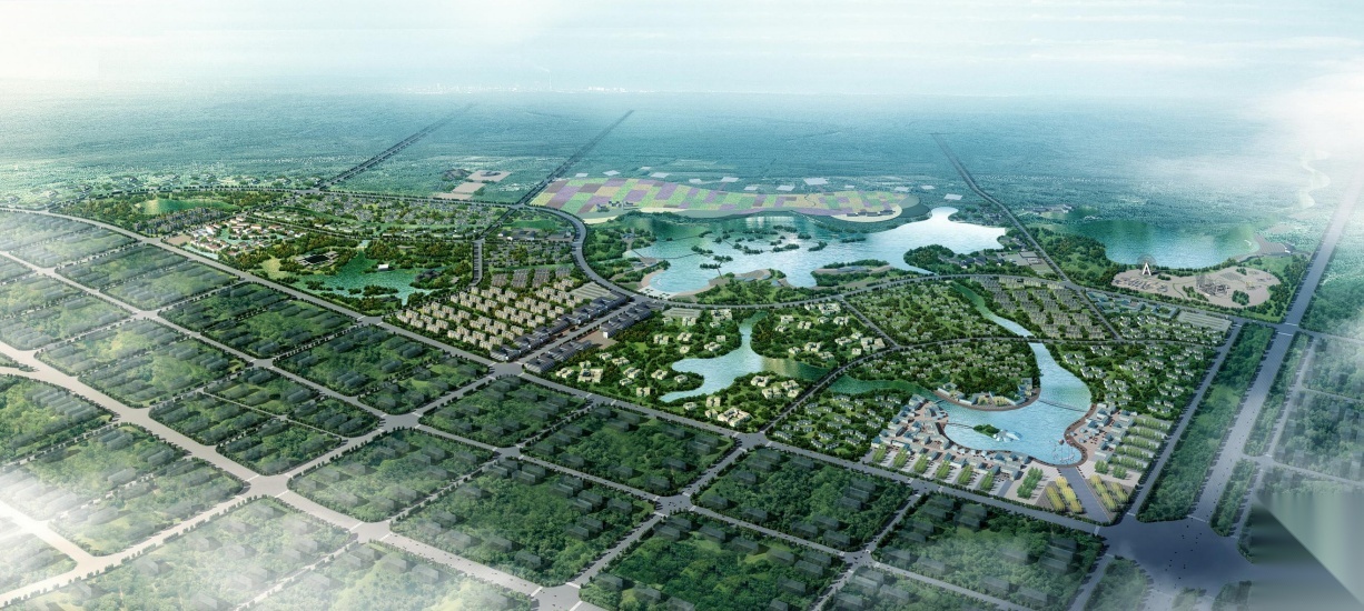 成都市凤凰湖国际生态湿地度假区规划 景观 规划设计