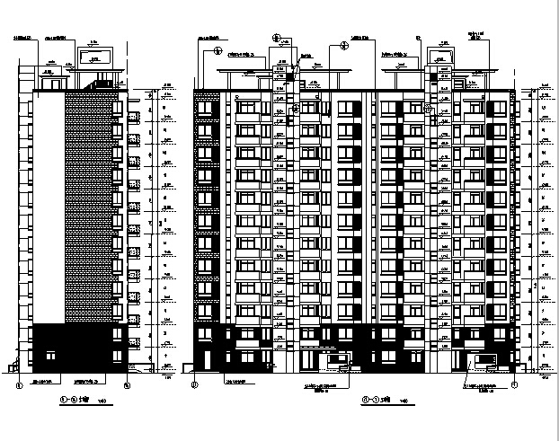 [合集]3套华东院设计住宅建筑施工图