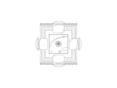桌椅 现代家具图块别墅家具图块施工图