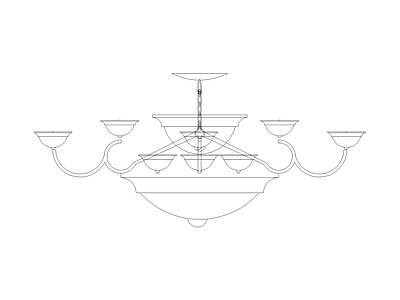 灯具图块 动态图块