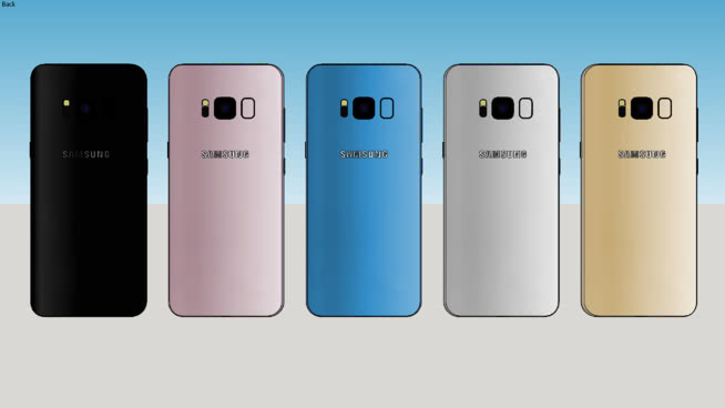 三星Galaxy S8所有颜色 照相机 打火机 掌上智能设备 手机