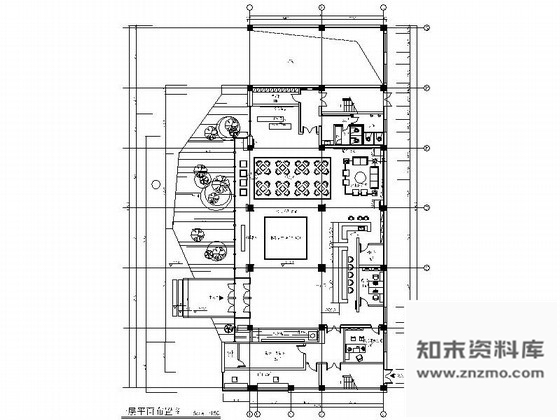 施工图沈阳某经典售楼处办公室内装修图