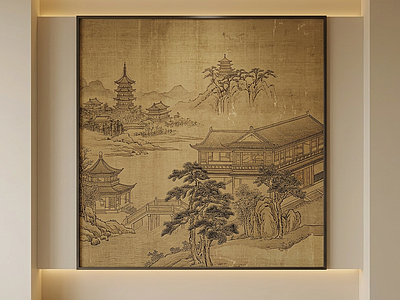 中式挂画挂画