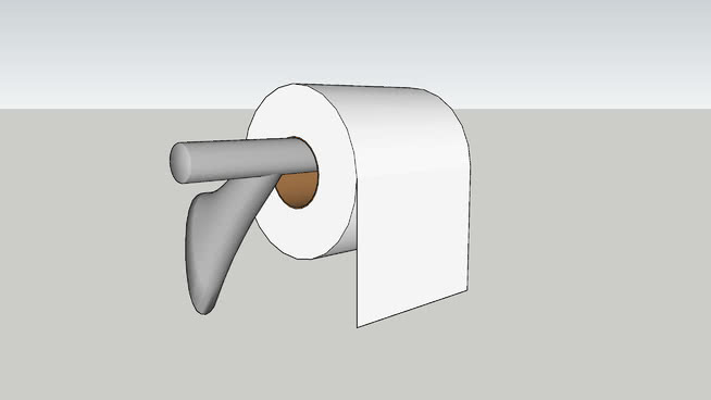 Hans Grohe - AXOR Massaud - Toilet Roll Holder 纸巾 台灯