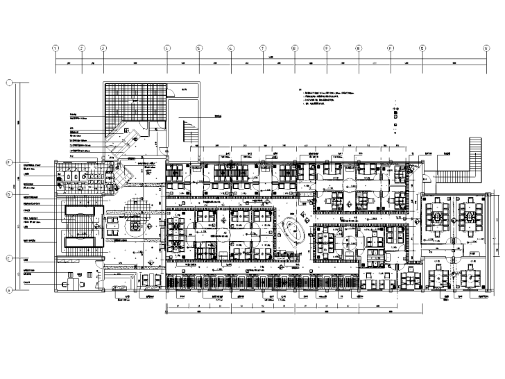 [广东]新中式风格某五星级会所-茶吧全套施工图