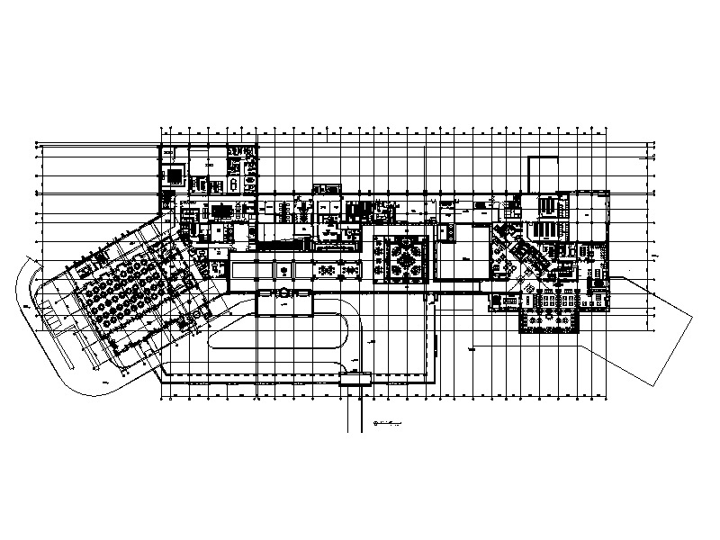 [北京]某国际旅游度假区酒店设计CAD施工图