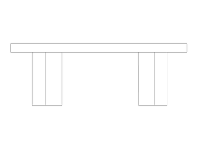 桌子 高端家具图块