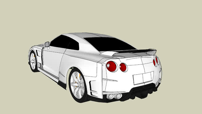 AXELL汽车日产GT-R 汽车 跑车 赛车 旅行轿车 汽车轮