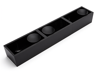 长条形灯槽吊顶组件