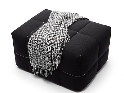 带毯软包脚凳