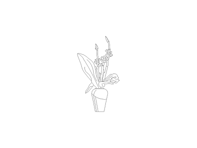 花 植物图块