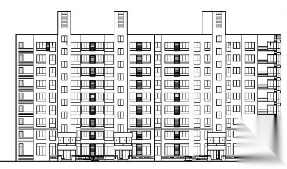 北京市石景山远洋山水某住宅楼建筑结构施工图