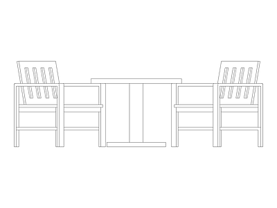 餐桌几类平立面餐桌 餐桌