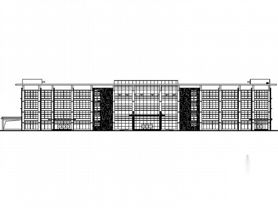 [徐州]某医院门诊医技部建筑施工图（含效果图）