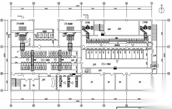 某35KV高压开关站电气施工图 电气图