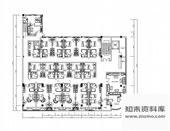 施工图某大厦茶园宾馆设计装修图