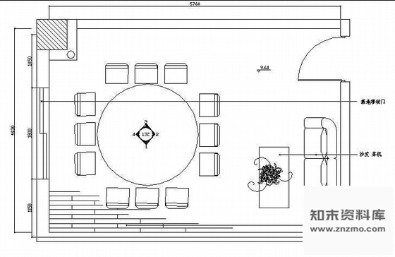餐厅小包厢装修图一