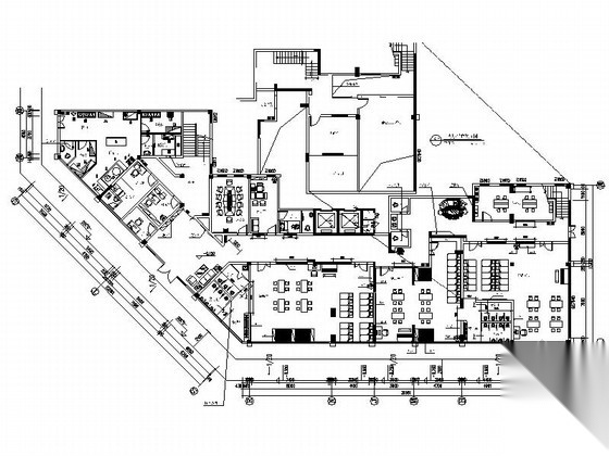 [江西]省级示范现代风格幼儿园装修施工图（含效果）