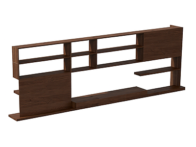 木质装饰架 柜体