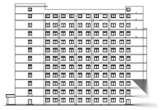 某市十一层医院外科病房楼建筑方案设计