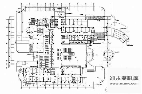 施工图南京现代化综合性三级甲等医院门诊综合楼室内施工图