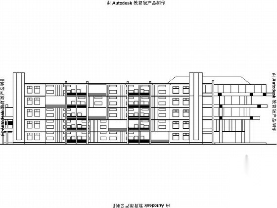 某大学建筑系教学楼设计方案文本