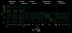 服装店cad立面图