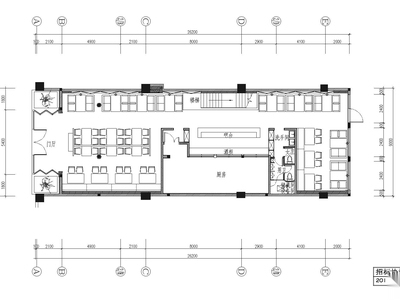 [江苏]宜兴艺术茶餐厅施工图+效果图+材料表