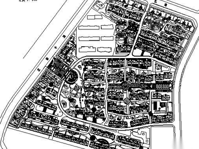某都市花园小区景观规划设计图 居住区景观 示范区景观