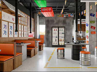 工业火锅店