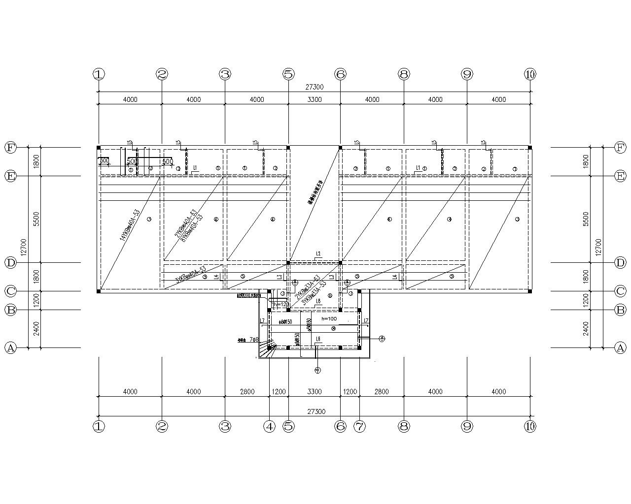 某二层敬老院砌体结构施工图（CAD）