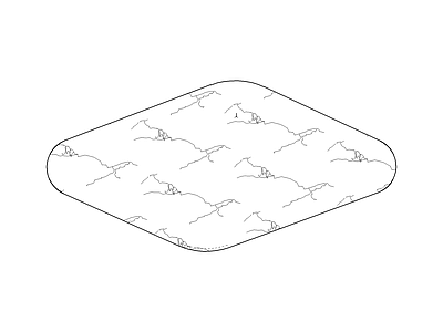 填充图案 高端家具图块