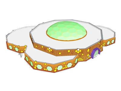 蜂巢游乐设施